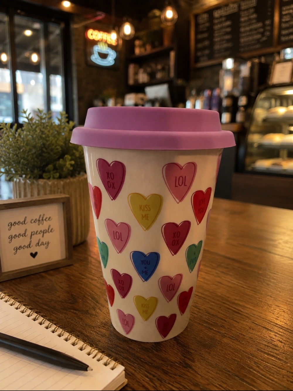 NEW Coffee Mug w/ Lid